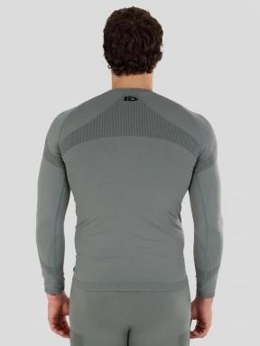 Fundango Seamless Baselayer Set for men in green 3