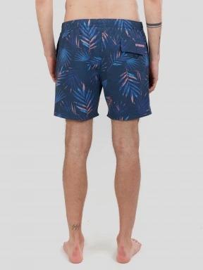 Fundango Bono Print Boardshorts for men in blue 3