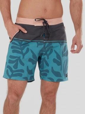 Fundango Morris Boardshorts for men in green 1