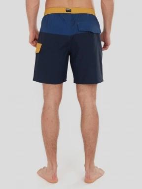Fundango Salimu Boardshorts for men in dark blue 3