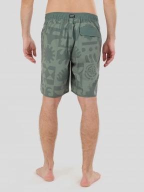 Fundango Neal Boardshorts for men in green 3