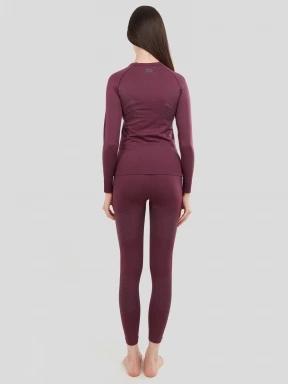Fundango Seamless Baselayer Set for women in purple 3