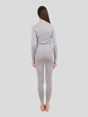 Fundango Seamless Baselayer Set for women in grey 3