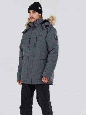 Fundango Spirit Parka Jacket for men in grey 1