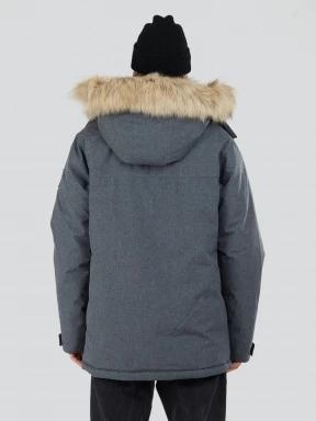 Fundango Spirit Parka Jacket for men in grey 3