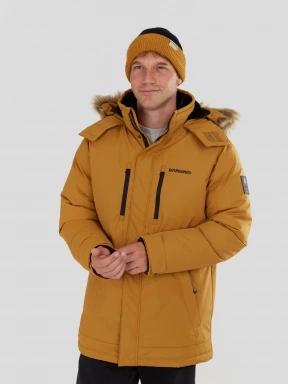 Fundango Spirit Parka Jacket for men in yellow 1