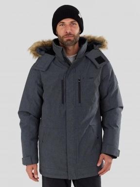 Fundango Spirit Parka Jacket for men in grey 1