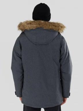 Fundango Spirit Parka Jacket for men in grey 3