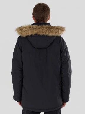 Fundango Spirit Parka Jacket for men in black 3