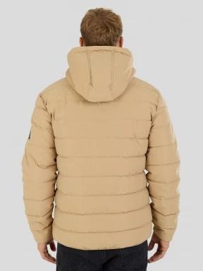 Fundango Hubble Padded Jacket for men in yellow 3