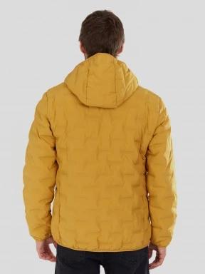 Fundango Smoke Eco Hooded Jacket for men in yellow 3