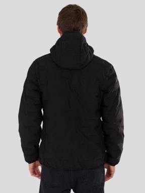 Fundango Smoke Eco Hooded Jacket for men in black 3