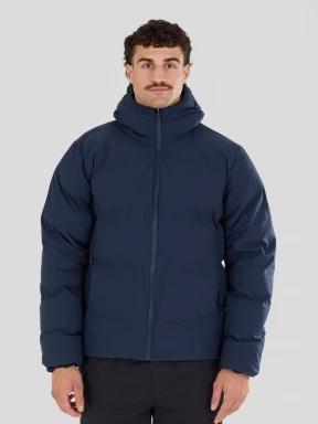 Fundango Newport Puffer Jacket for men in dark blue 1