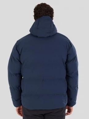 Fundango Newport Puffer Jacket for men in dark blue 3