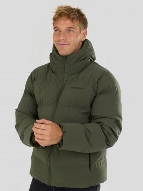 Fundango Newport Puffer Jacket for men in oliv 1