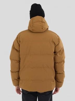 Fundango Newport Puffer Jacket for men in brown 3