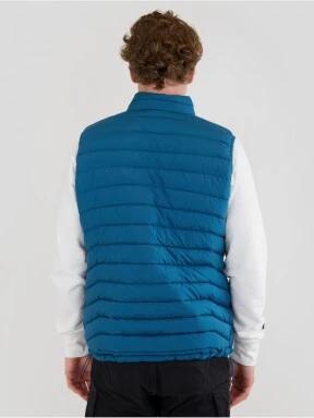 Fundango Hollow Padded Vest for men in green 3
