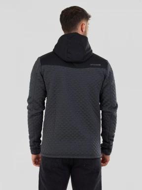 Fundango Ashford Insulated Fleece Jacket for men in grey 3