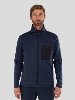 Fundango Revolution Fleece Jacket for men in dark blue 1