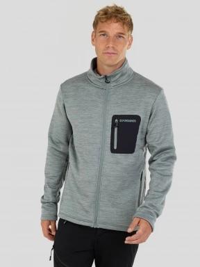 Fundango Revolution Fleece Jacket for men in green 1