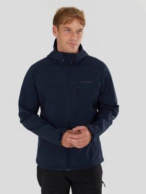 Fundango Fairbanks Softhsell Jacket for men in dark blue 1
