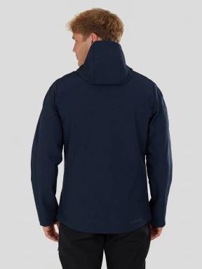 Fundango Fairbanks Softhsell Jacket for men in dark blue 3