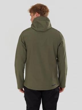 Fundango Fairbanks Softhsell Jacket for men in oliv 3