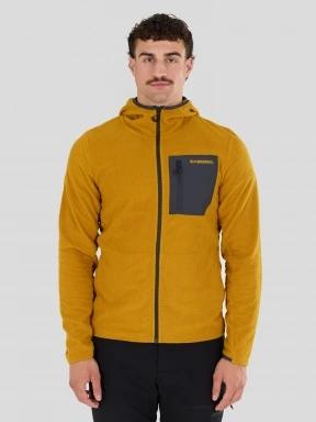 Fundango Nagano Full Zip Hoodie for men in yellow 1