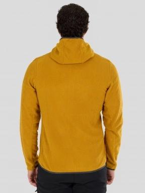 Fundango Nagano Full Zip Hoodie for men in yellow 3