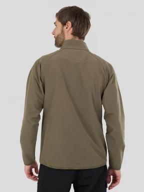 Fundango Ocean Hybrid Fleece for men in green 3