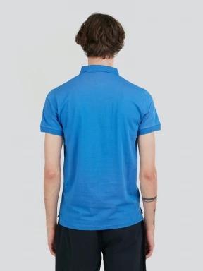 Fundango Incognito Mono Poloshirt for men in light blue 3