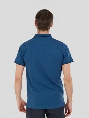 Fundango Incognito Mono Poloshirt for men in blue 3