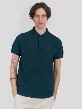 Fundango Insignia Poloshirt for men in green 1