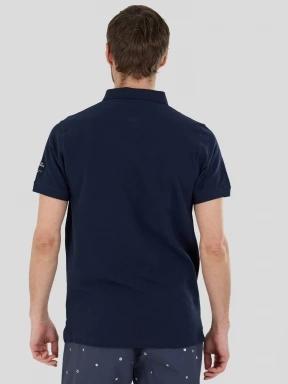 Fundango Insignia Poloshirt for men in dark blue 3