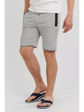 Fundango Woody Sweatshort for men in grey 1