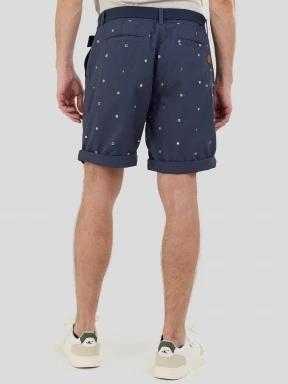 Fundango North Shore Chino Shorts for men in dark blue 3