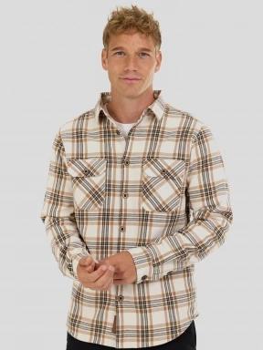 Fundango Roddy Lined Shirt for men in sand 1