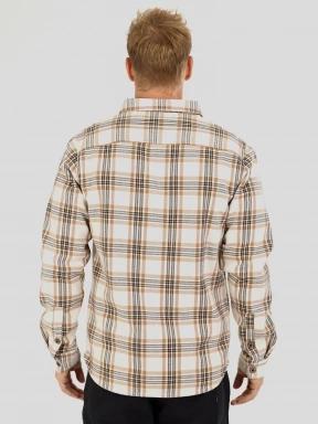 Fundango Roddy Lined Shirt for men in sand 3
