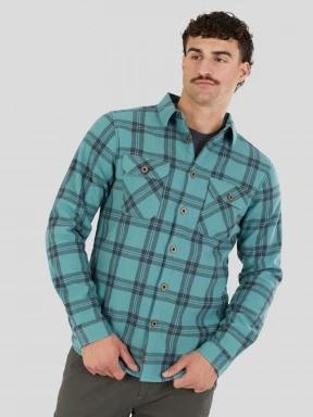 Fundango Roddy Lined Shirt for men in green 1