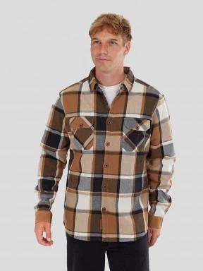 Fundango Roddy Lined Shirt for men in brown 1
