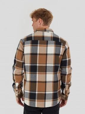 Fundango Roddy Lined Shirt for men in brown 3