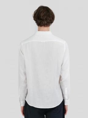 Fundango Ronan Shirt for men in white 3