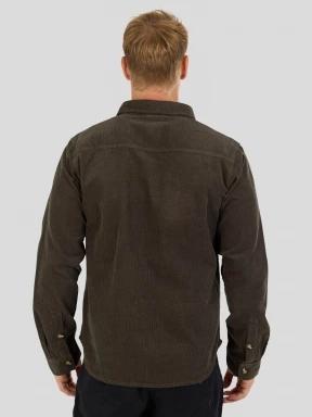 Fundango Oregon Corduroy Shirt for men in green 3
