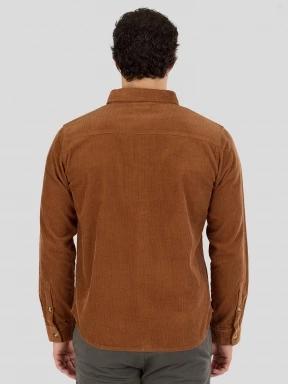 Fundango Oregon Corduroy Shirt for men in brown 3