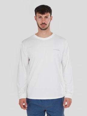Fundango Maurice Long Rashguard for men in white 1