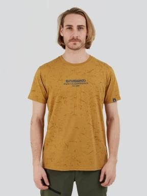 Fundango Theory T-shirt for men in yellow 3