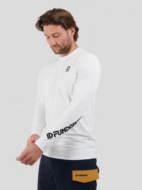 Fundango Manado Long II Rashguard for men in white 1