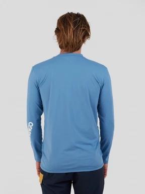 Fundango Manado Long II Rashguard for men in blue 3
