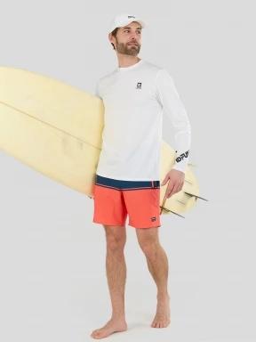 Fundango Manado Long III Rashguard for men in white 1