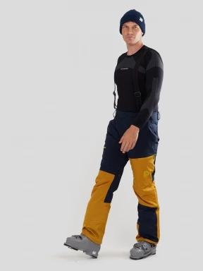 Fundango Teak Colourblock Pants for men in dark blue 3